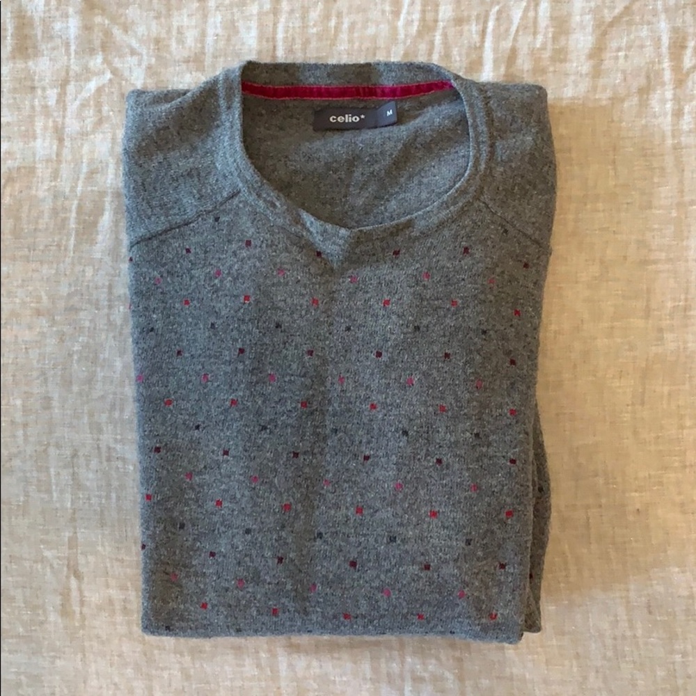 Vintage microdot wool sweater